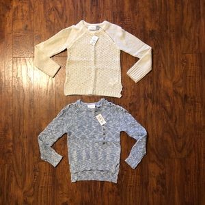 TCP Girls Sweaters Lot of 2 Size 5-6 NEW!